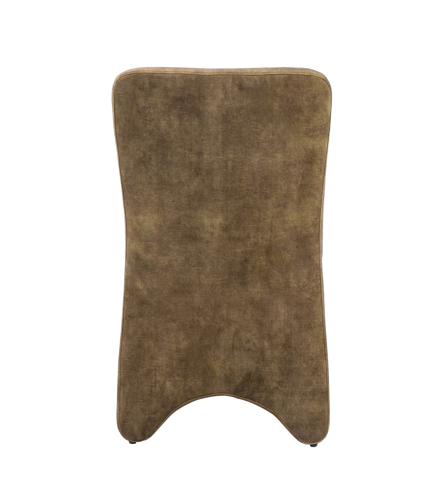 Modrest Ditka - Modern Camel Velvet Dining Chair (Set of 2) β Stylish and Comfortable Dining Seating