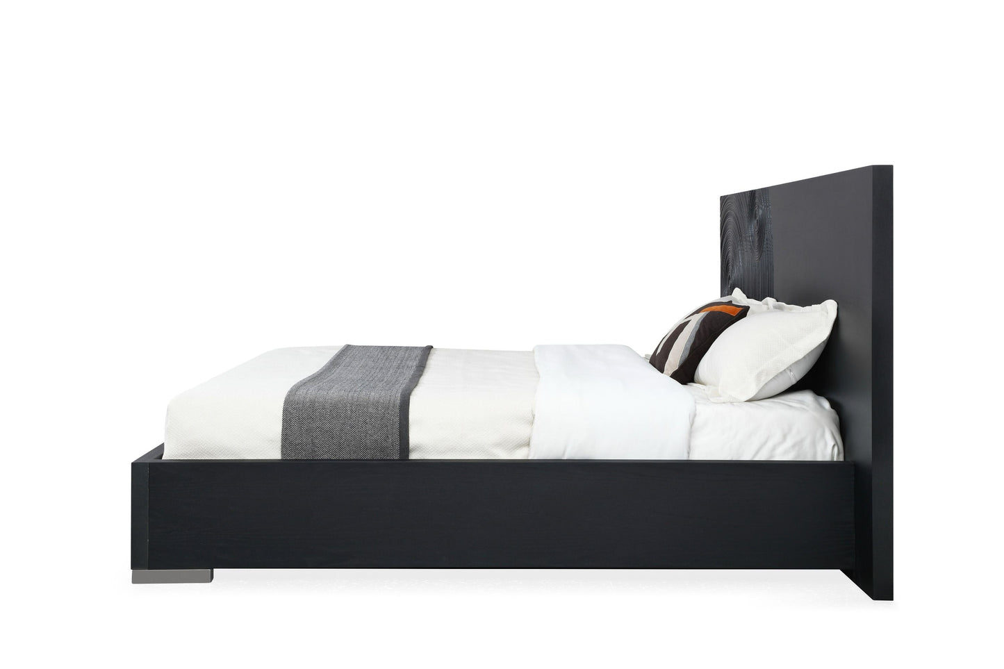 Modrest Cirque Modern Black Ash Bedroom Set for Sleek and Stylish Bedroom Interiors