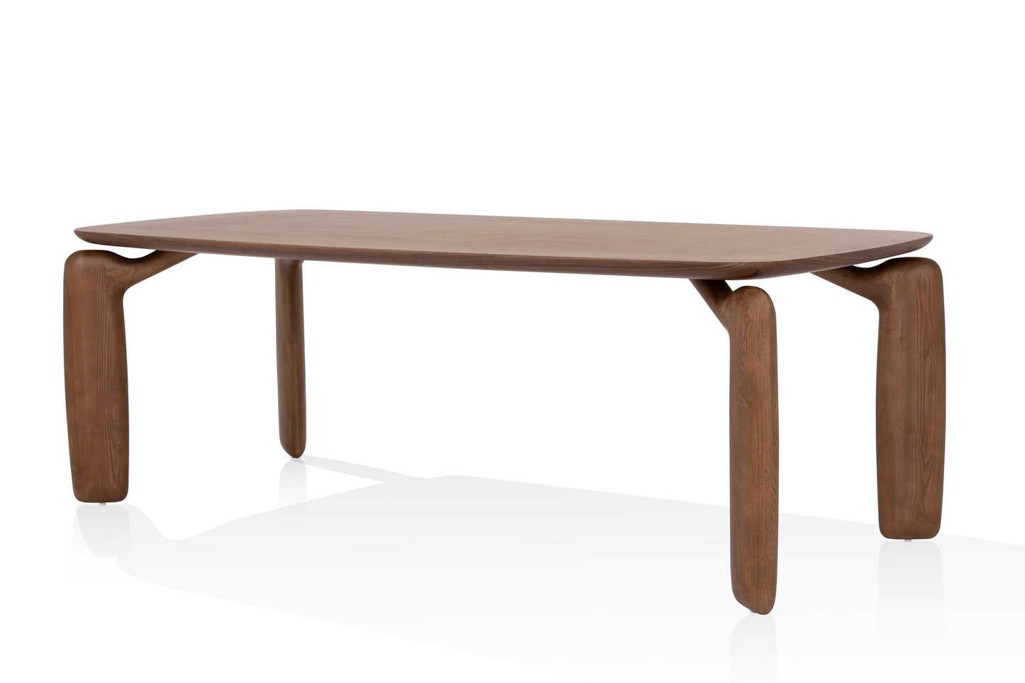 Modrest Michael Dining Table β Mid-Century Modern Walnut Wood
