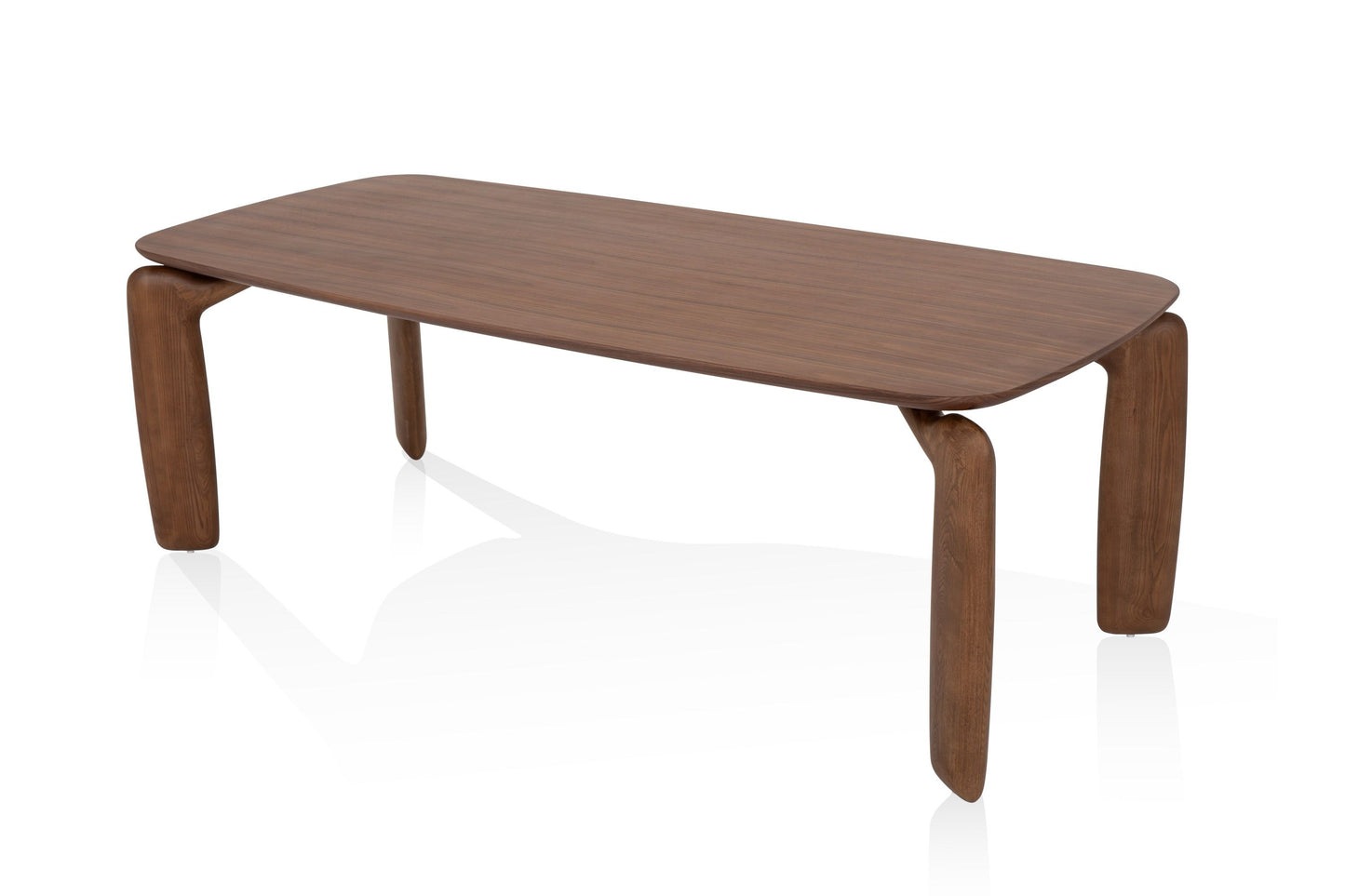 Modrest Michael Dining Table β Mid-Century Modern Walnut Wood