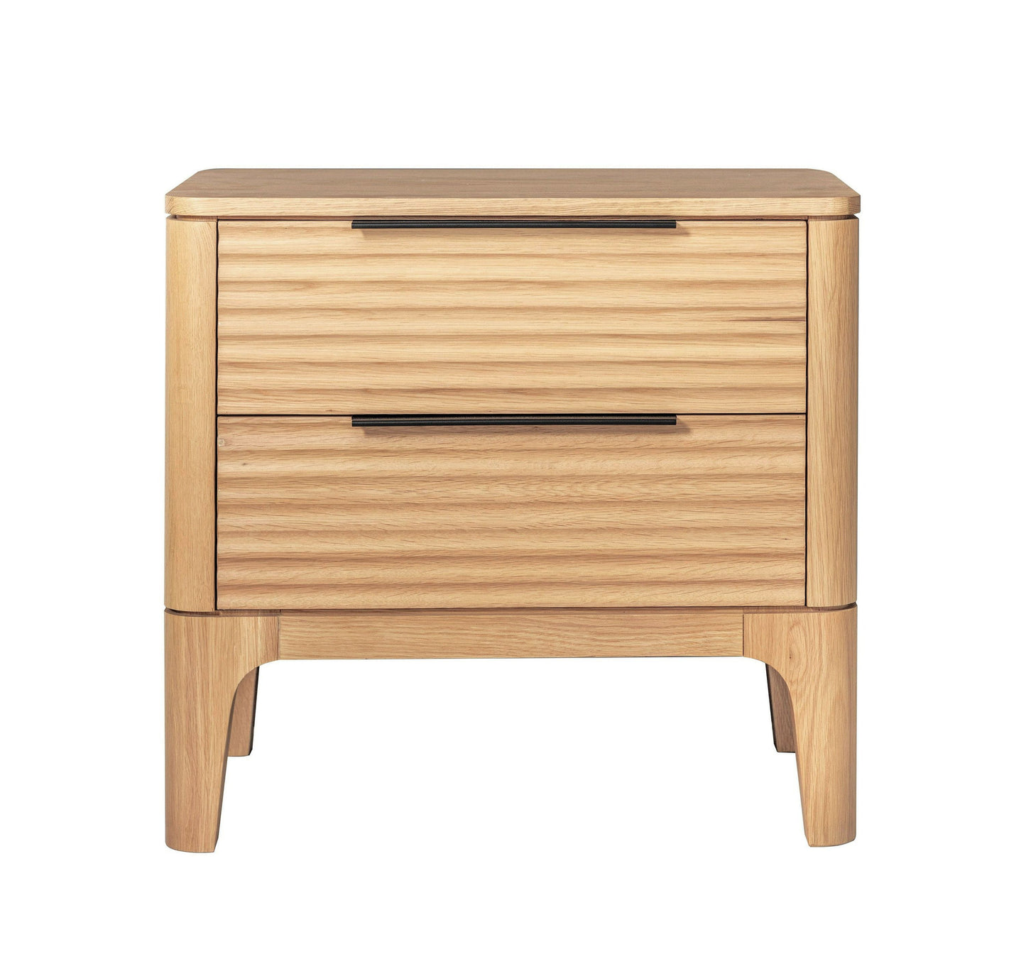 Modrest Seattle Modern Natural Oak Nightstand for Stylish and Practical Bedroom Storage