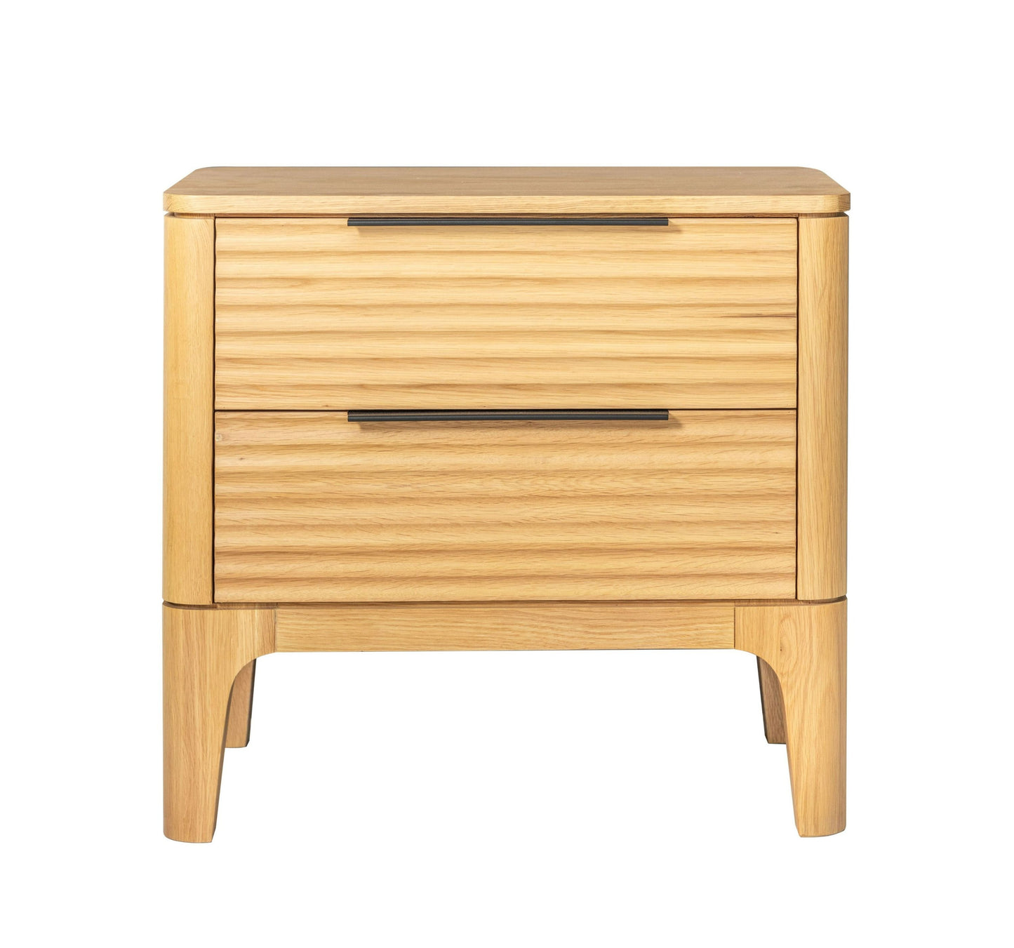 Modrest Seattle Modern Natural Oak Nightstand for Stylish and Practical Bedroom Storage