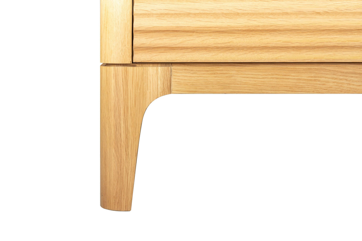 Seattle Nightstand Natural Oak Finish