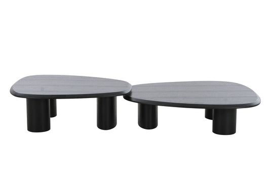 Modrest Summit Modern Ash Coffee Table Set for a Stylish and Contemporary Living Room Look