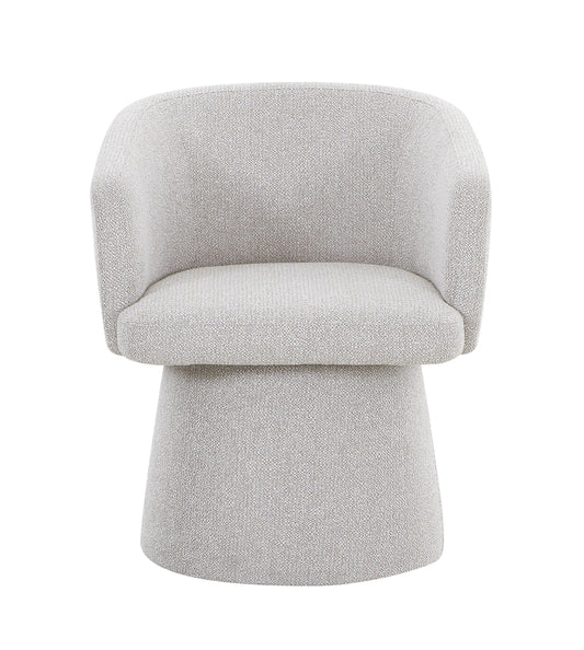 Modrest Linton Modern Light Grey Fabric Dining Chair β A Seamless Blend of Comfort, Style, and Contemporary Elegance.