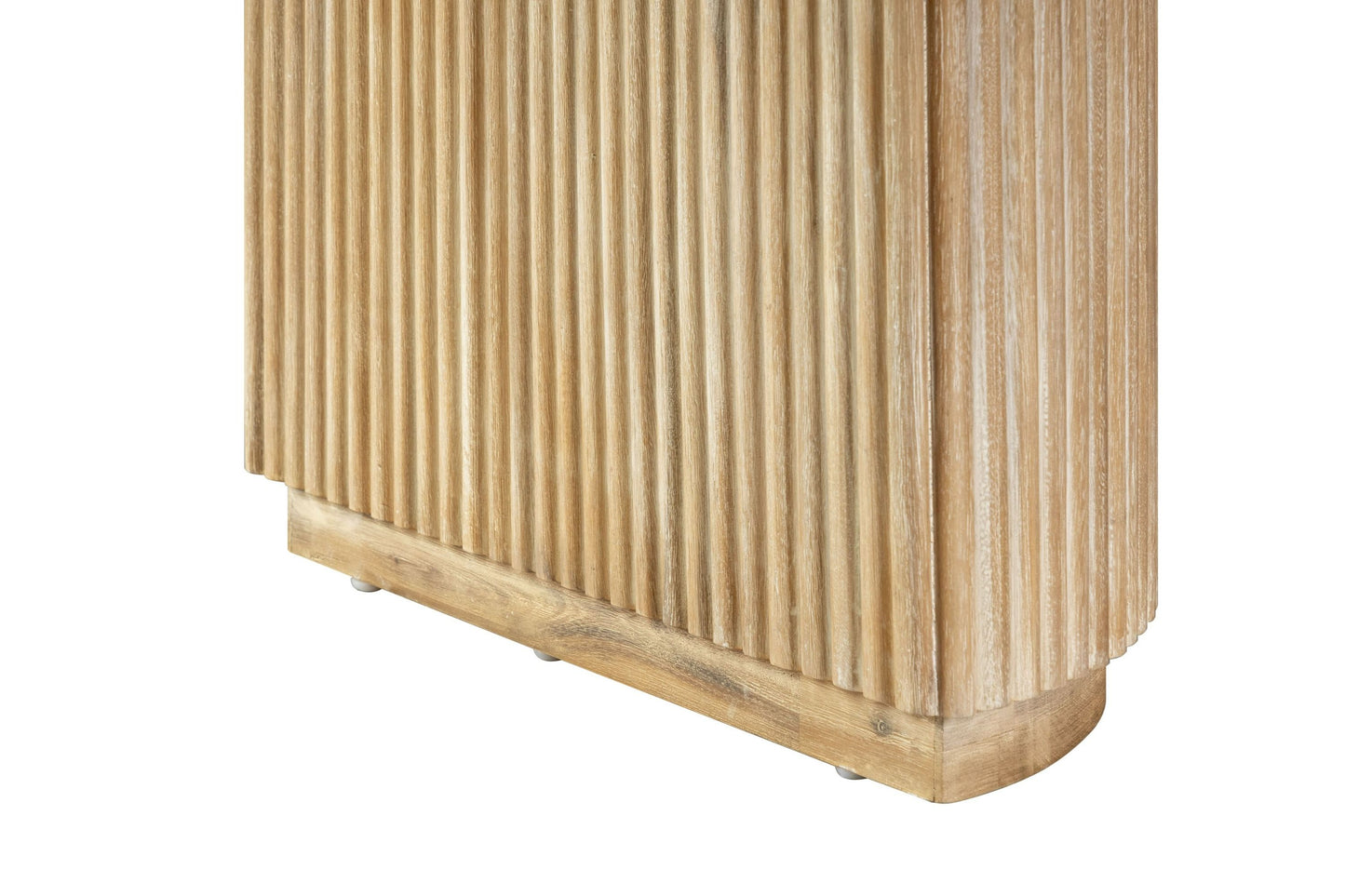 Modrest Jacobson Modern Natural Acacia Oval Dining Table - Elegant and Spacious Dining Solution for a Contemporary Home