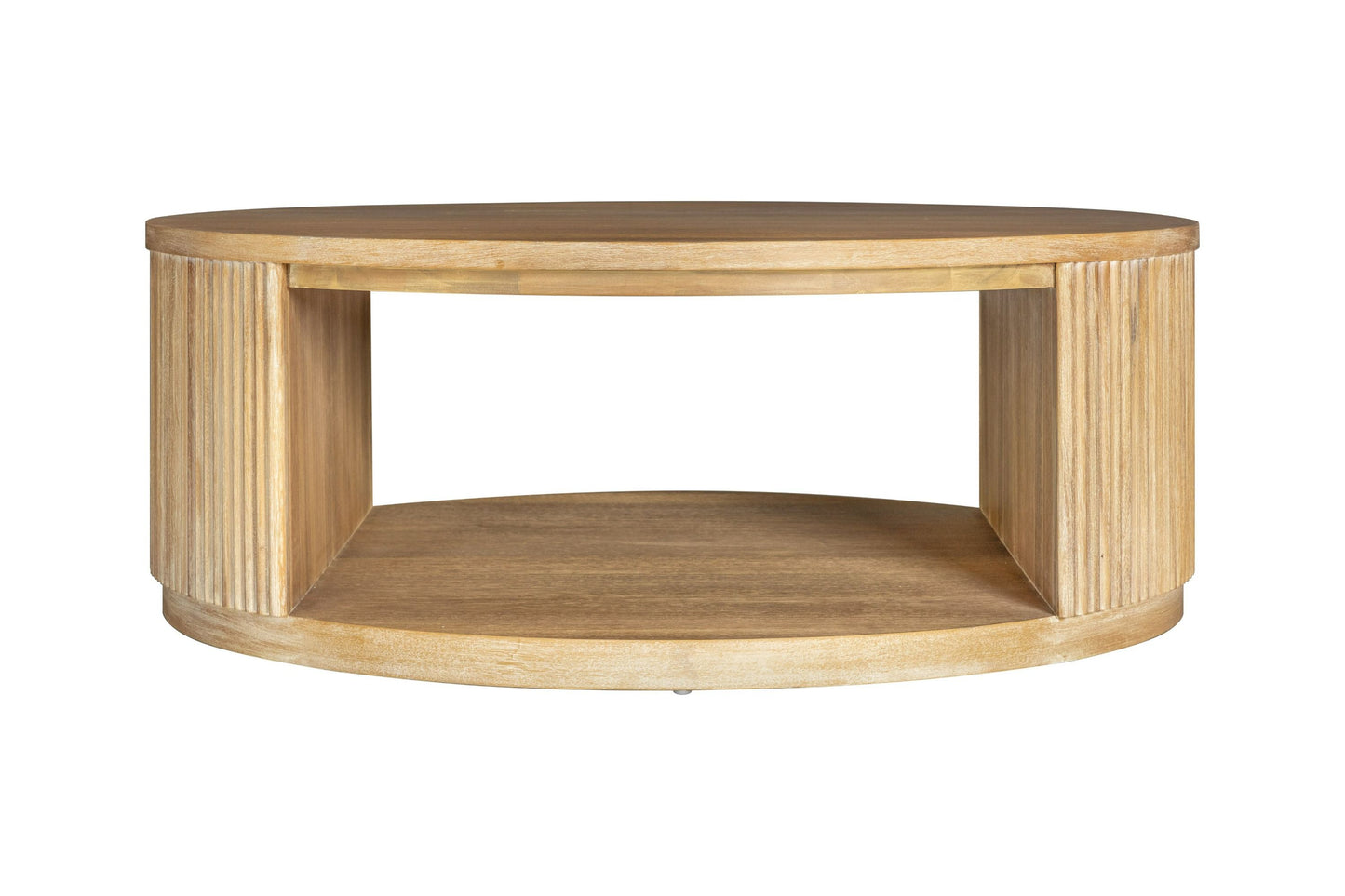 Modrest Jacobson Modern Natural Acacia Coffee Table - Stylish and Functional Addition to Your Contemporary Living Room