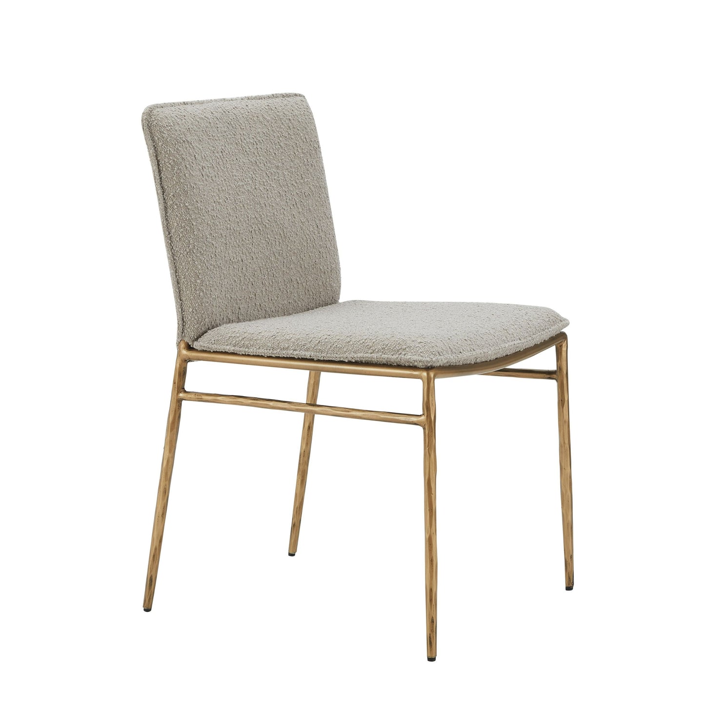 Atlanta Modern Beige Fabric and Brass Dining Chair β A Sophisticated Blend of Contemporary Design and Timeless Elegance