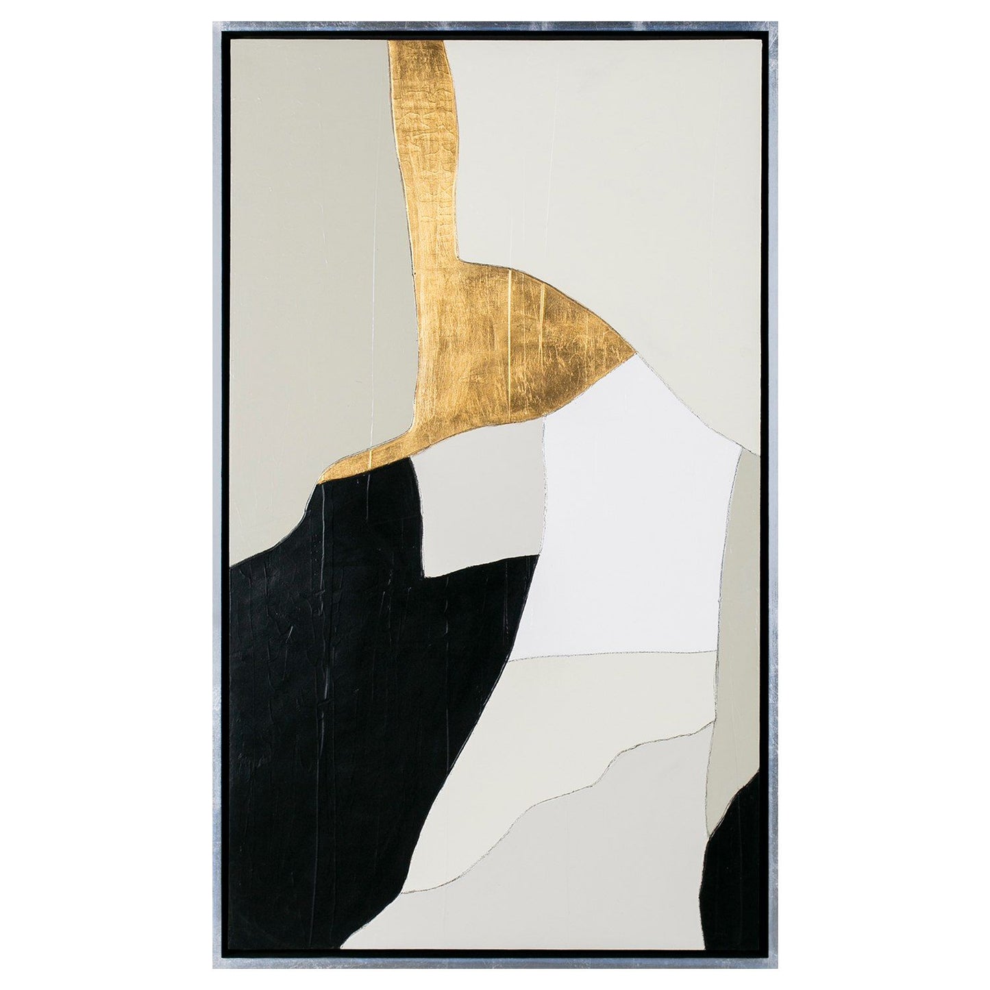 Modrest Shapes Modern Painting Set of 2 - Elegant Abstract Artwork for Contemporary and Stylish Home Décor