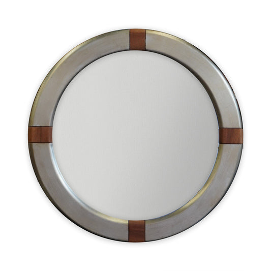 Modrest Air Modern Round Mirror - Sleek and Contemporary Design for Elegant Home DΓ©cor and Functional Style