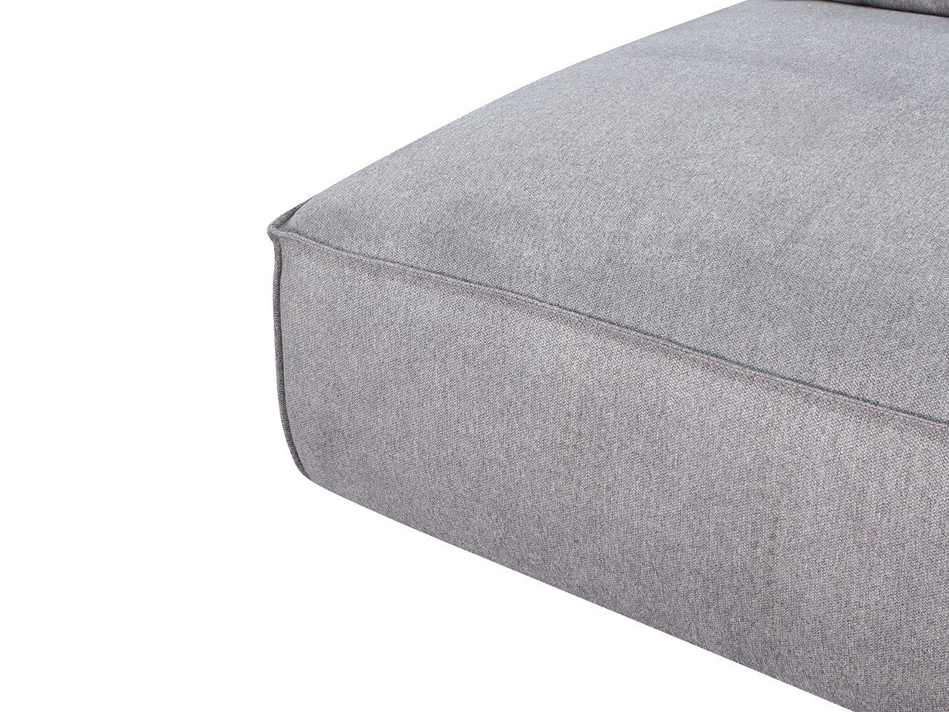Divani Casa Racine Modern Grey Fabric Modular Sectional Sofa β A Contemporary Masterpiece of Comfort, Style, and Versatility