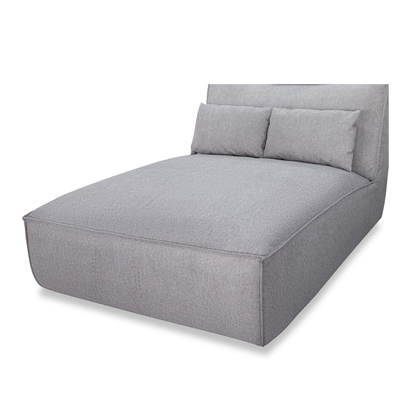 Divani Casa Racine Modern Grey Fabric Modular Sectional Sofa β A Contemporary Masterpiece of Comfort, Style, and Versatility