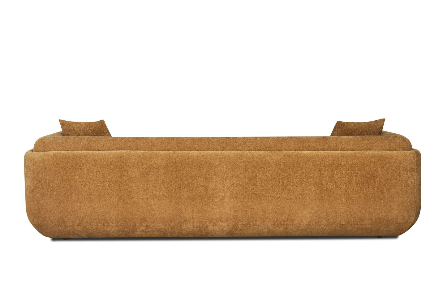 Divani Casa Tiene - Modern Orange Fabric Sofa Set – Bold and Stylish Living Room Furniture for Contemporary Spaces