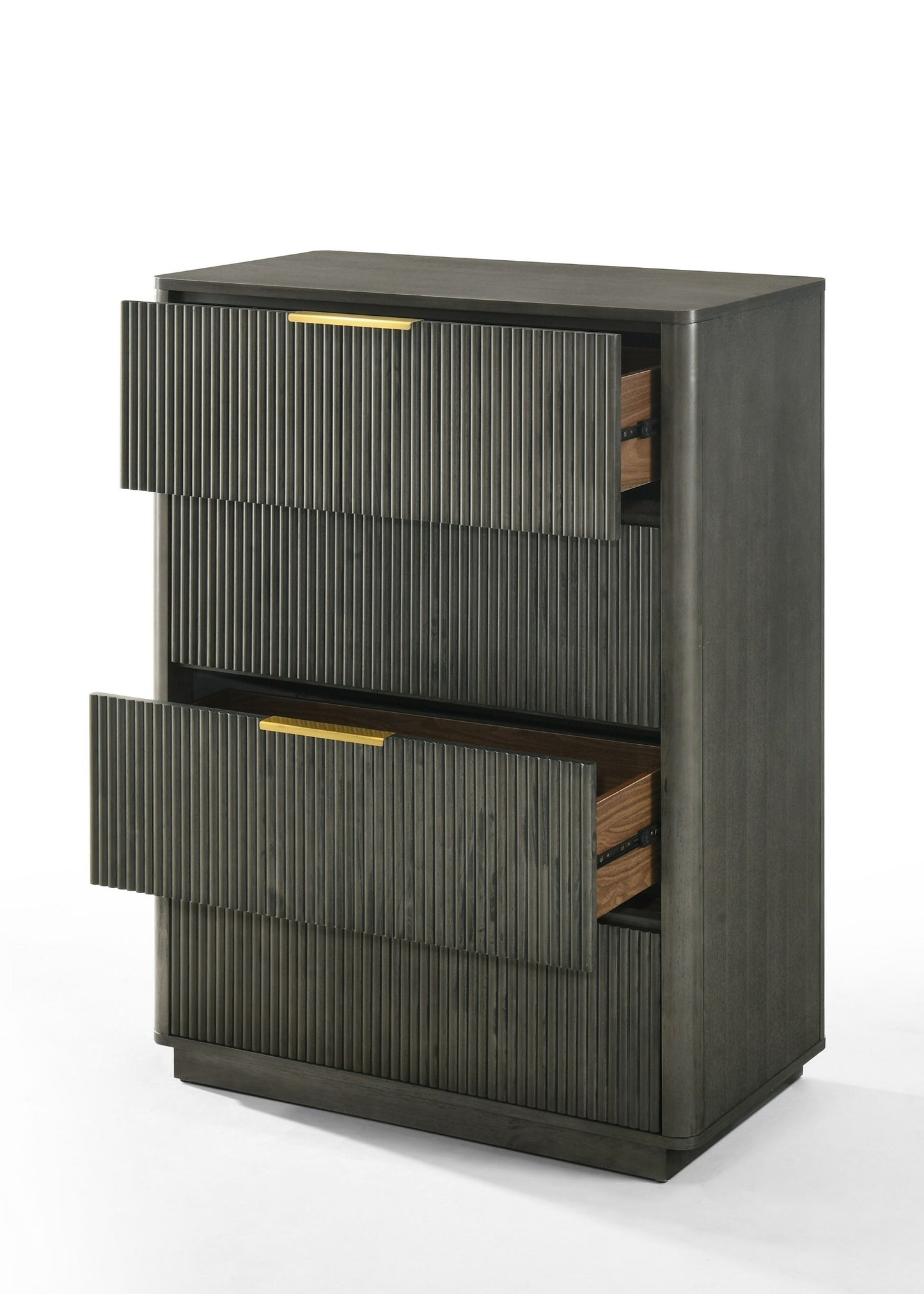 Nova Domus Santa Monica Modern Grey Wash Chest - Elegant and Practical Storage Solution for a Contemporary Bedroom or Living Room