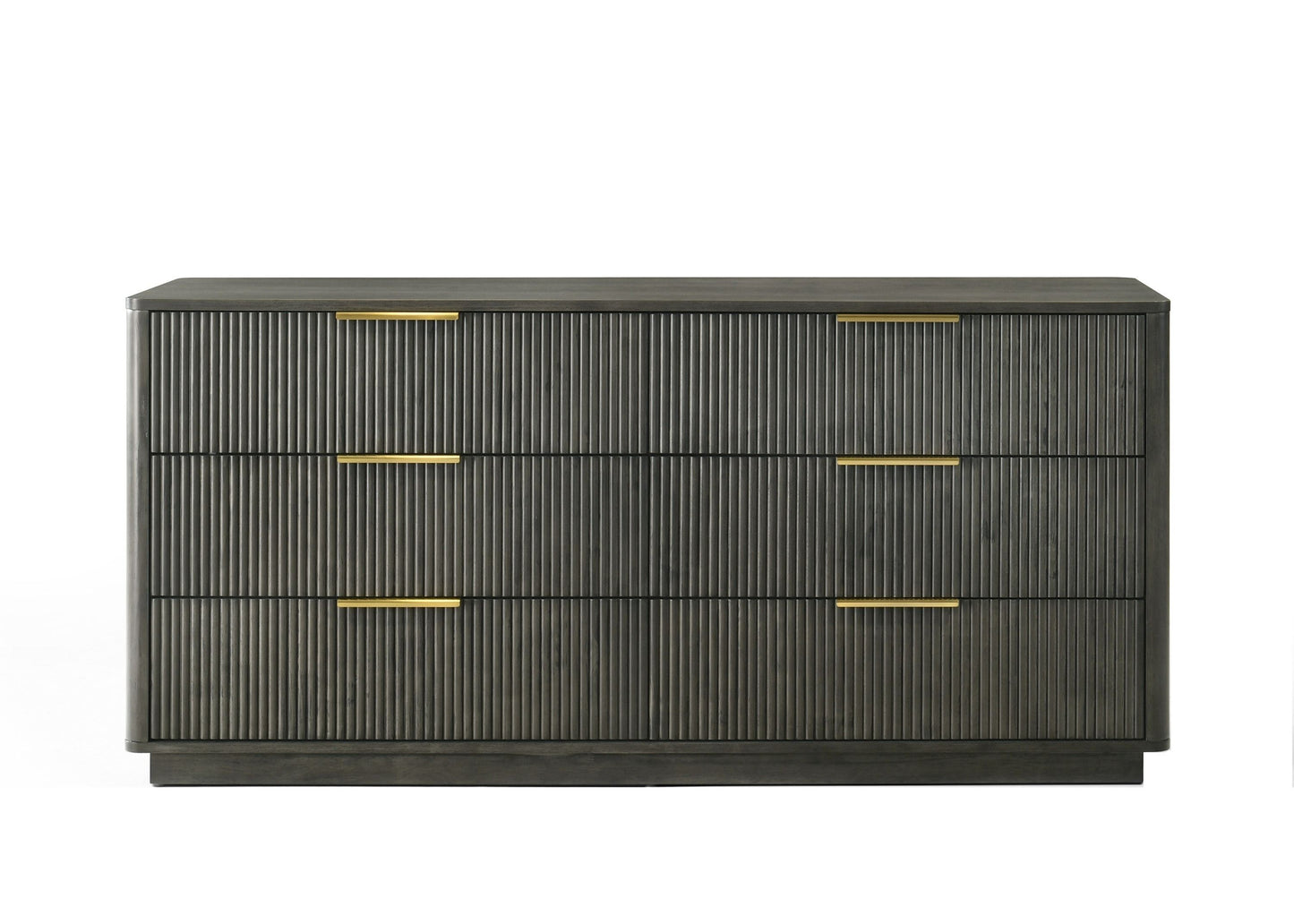Nova Domus Santa Monica Modern Grey Wash Dresser - Stylish and Functional Storage Solution for a Contemporary Bedroom or Living Room