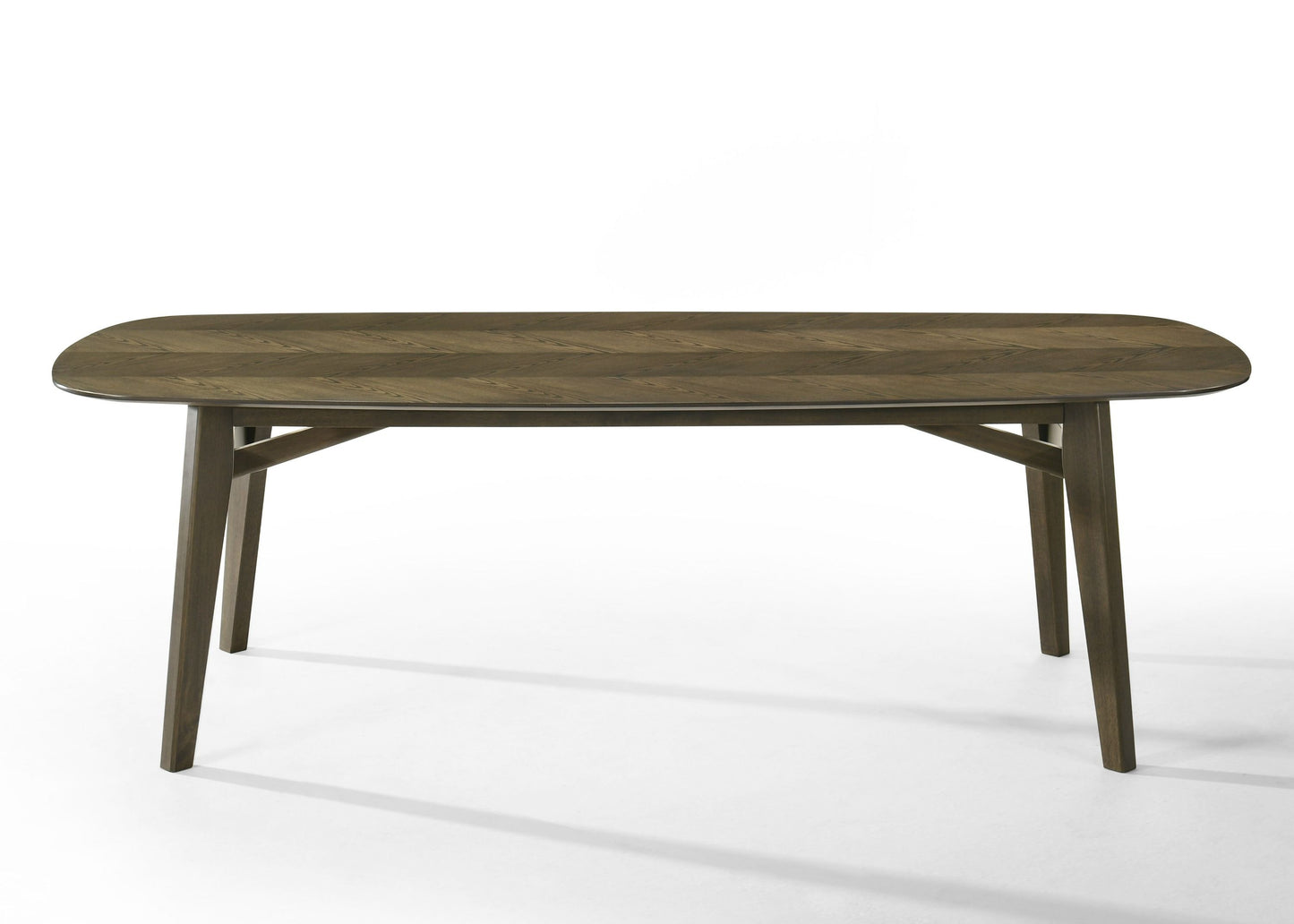 Modrest Costello Mid-Century Modern Wenge Dining Set A Timeless Fusion of Sleek Design and Rich Textures for Sophisticated Dining Spaces