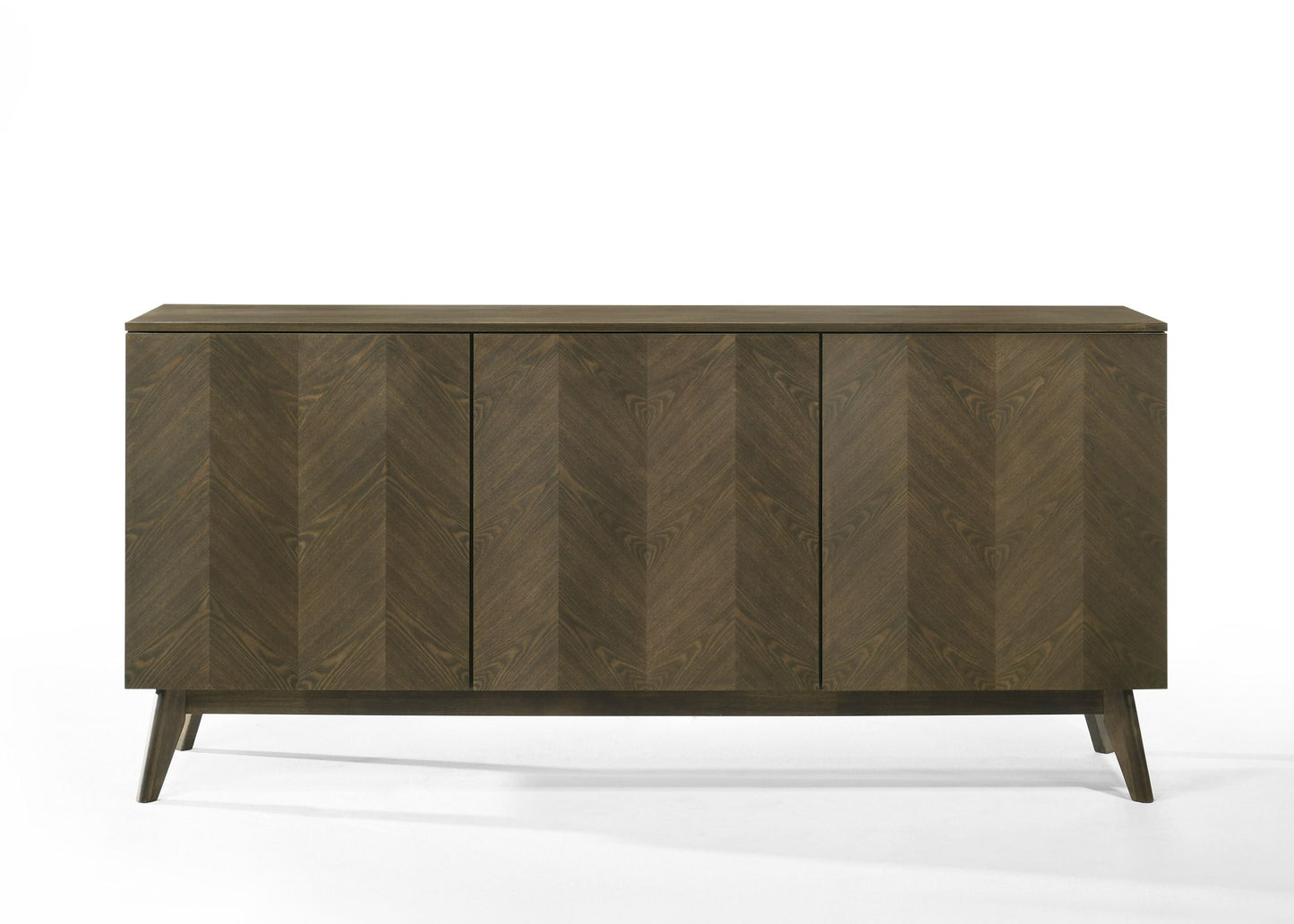 Modrest Costello Mid-Century Modern Wenge Dining Set A Timeless Fusion of Sleek Design and Rich Textures for Sophisticated Dining Spaces