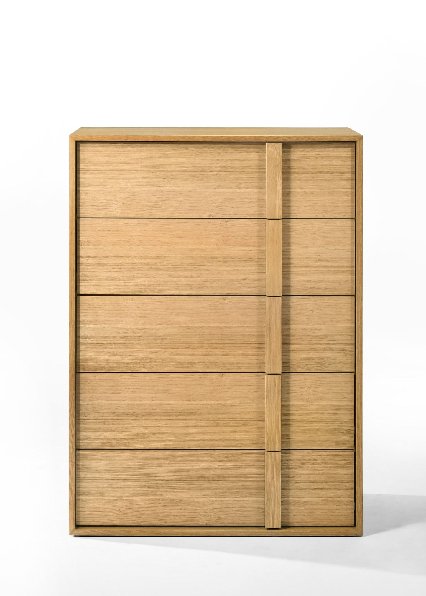 Nova Domus Berlin Modern Natural Oak Chest for Stylish and Practical Bedroom Storage