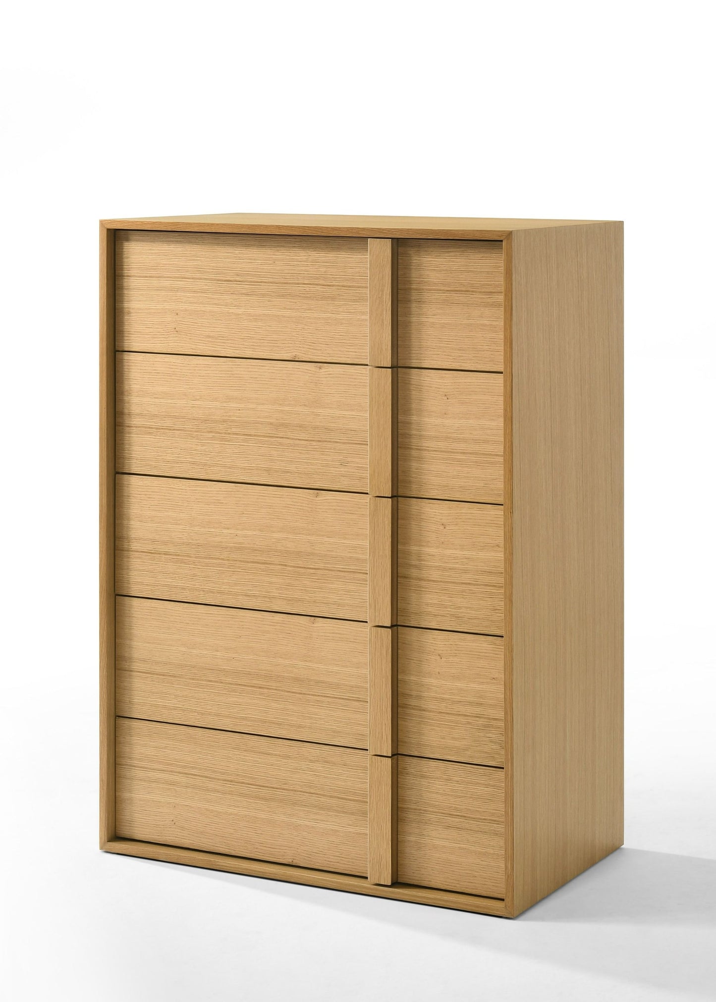 Nova Domus Berlin Modern Natural Oak Chest for Stylish and Practical Bedroom Storage