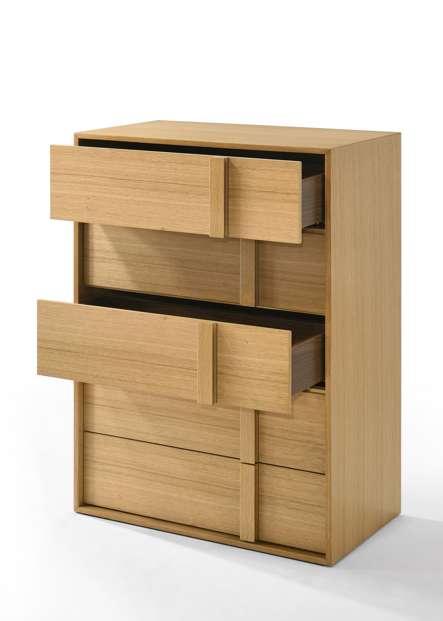 Nova Domus Berlin Modern Natural Oak Chest for Stylish and Practical Bedroom Storage