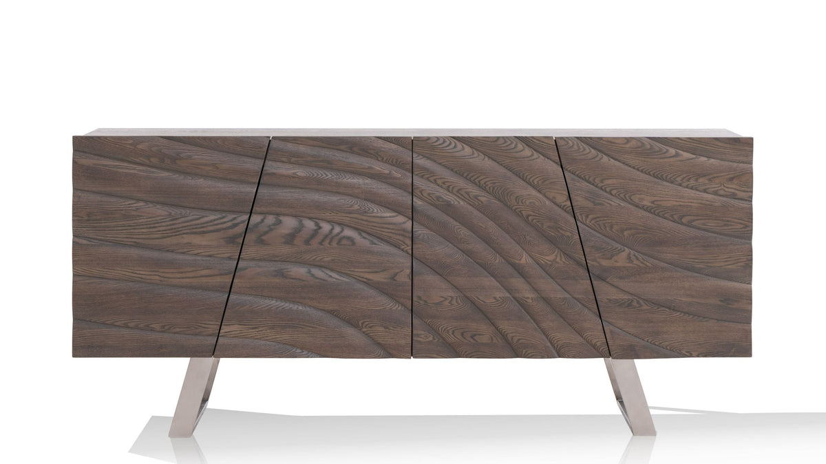 Finley Mid-Century Grey Ash Buffet