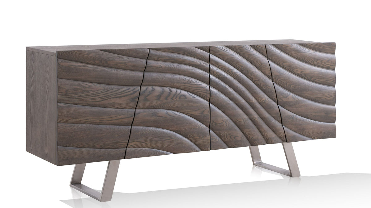 Finley Mid-Century Grey Ash Buffet