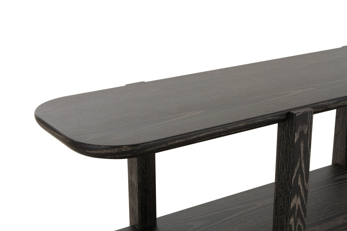 Modrest Noah Modern Dark Brown Bookshelf A Sleek Blend of Functional Artistry and Contemporary Design for Sophisticated Living Spaces
