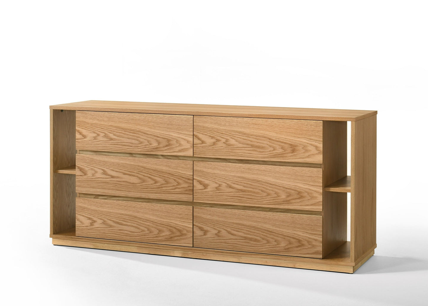 Nova Domus Jagger Modern Natural Oak Dresser A Timeless Blend of Sleek Design and Practical Functionality for Sophisticated Bedroom Spaces
