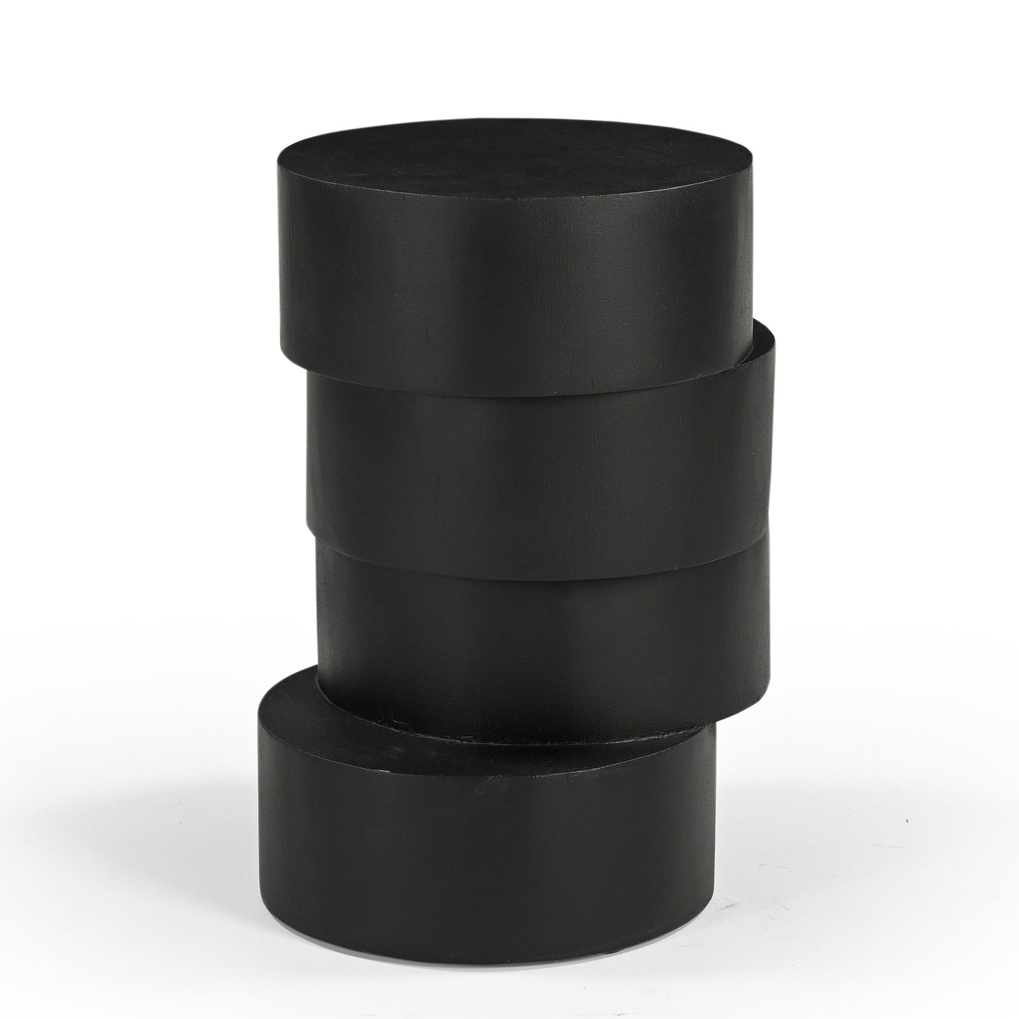 Grove Modern Black End Table - Sleek and Stylish Accent Table for Contemporary Living Rooms