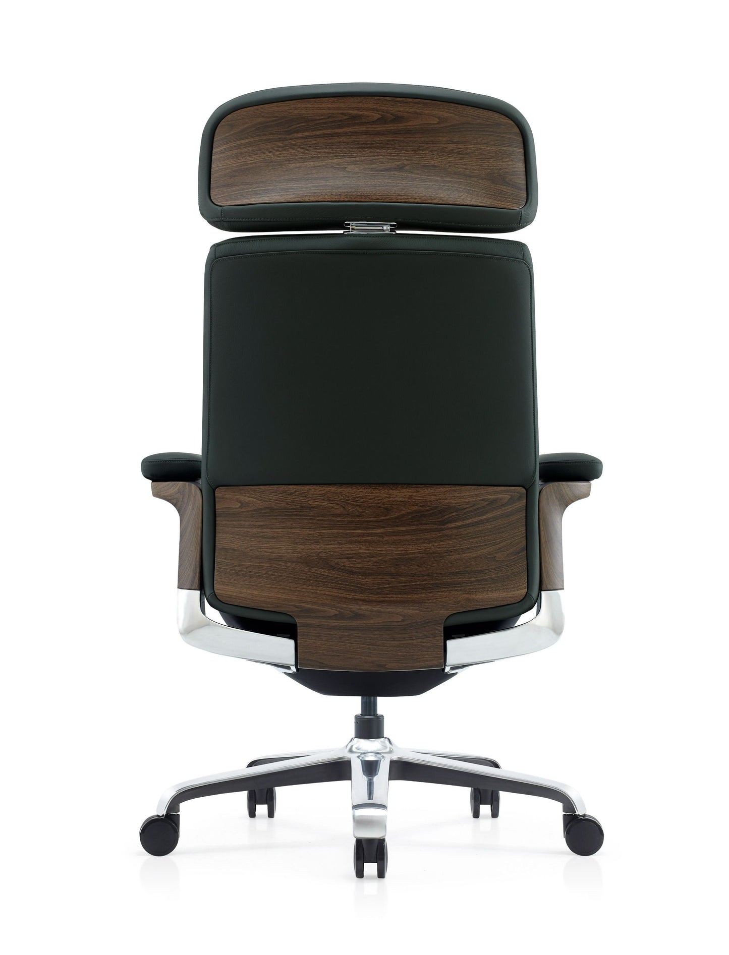 Modrest Johnson Modern Green Leather Executive Office Chair A Bold Fusion of Vibrant Elegance and Ergonomic Design for Sophisticated Workspaces