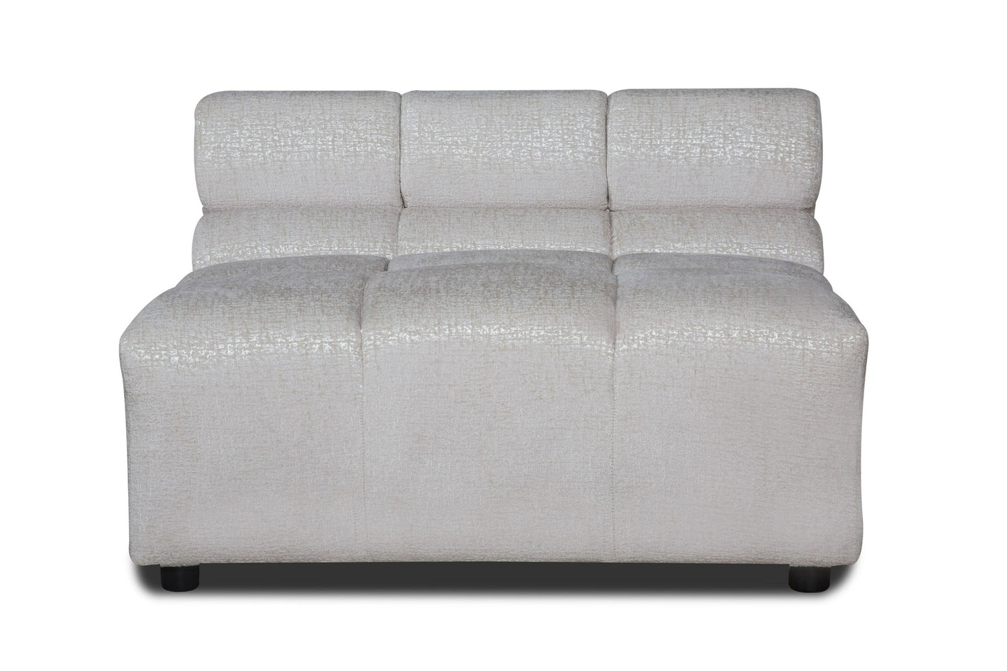 Divani Casa Rhonda - Modern Beige Fabric Modular Sectional Sofa - Stylish and Comfortable Seating for Contemporary Living Rooms