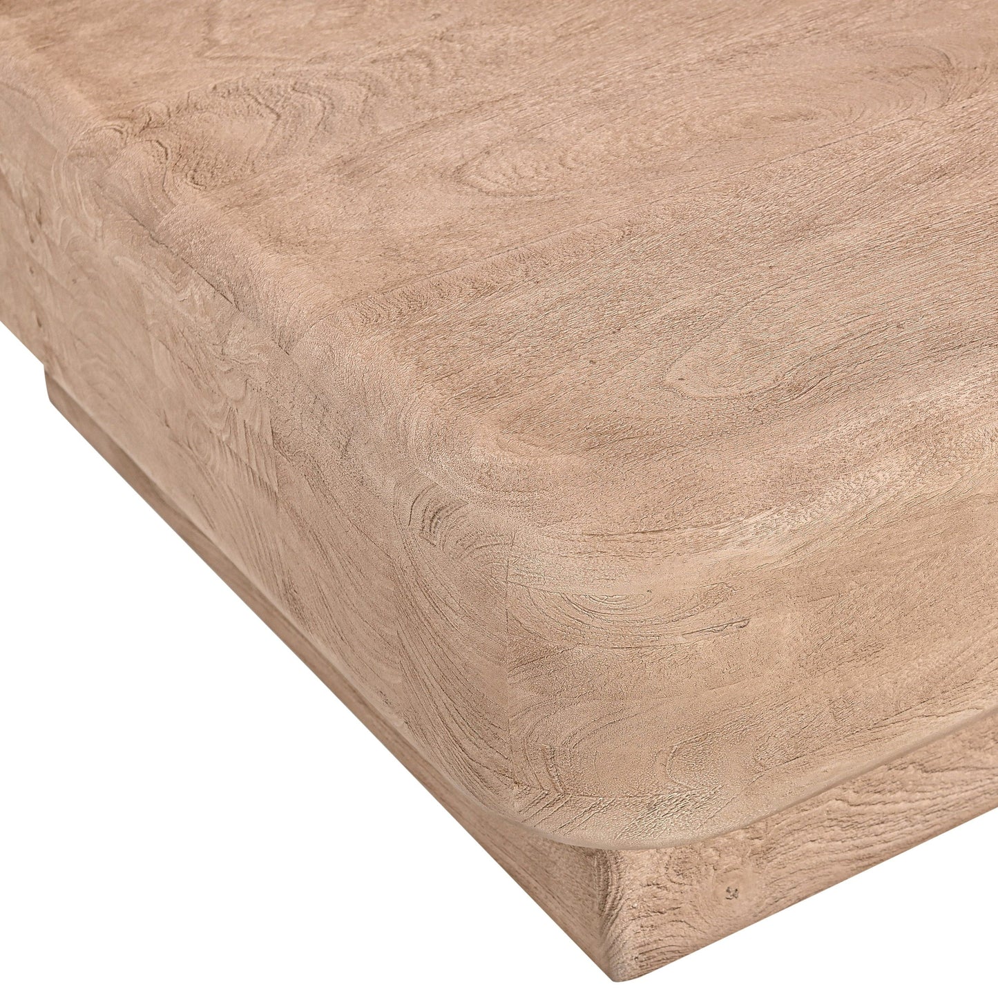 Bruno Modern Mango Wood Square Coffee Table