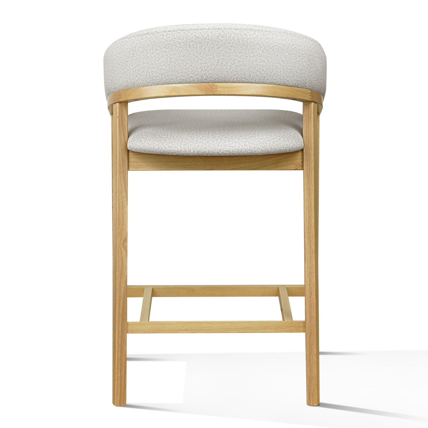 Truman Grey Fabric Counter Chairs (Set of 2)