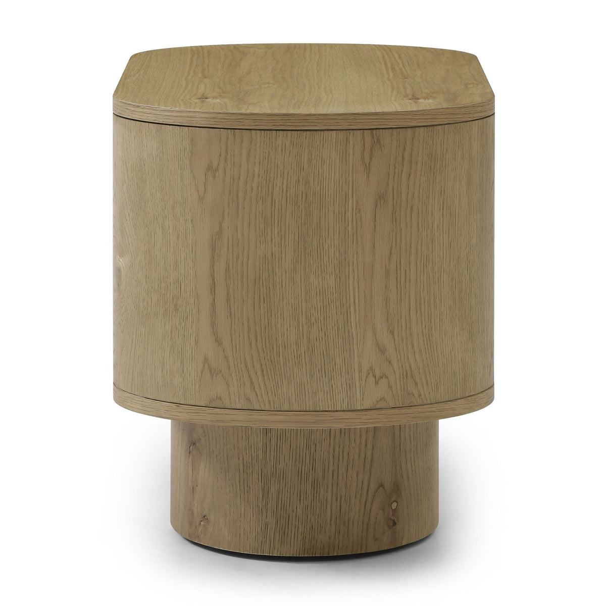 Sanya Modern Natural White Oak Nightstand