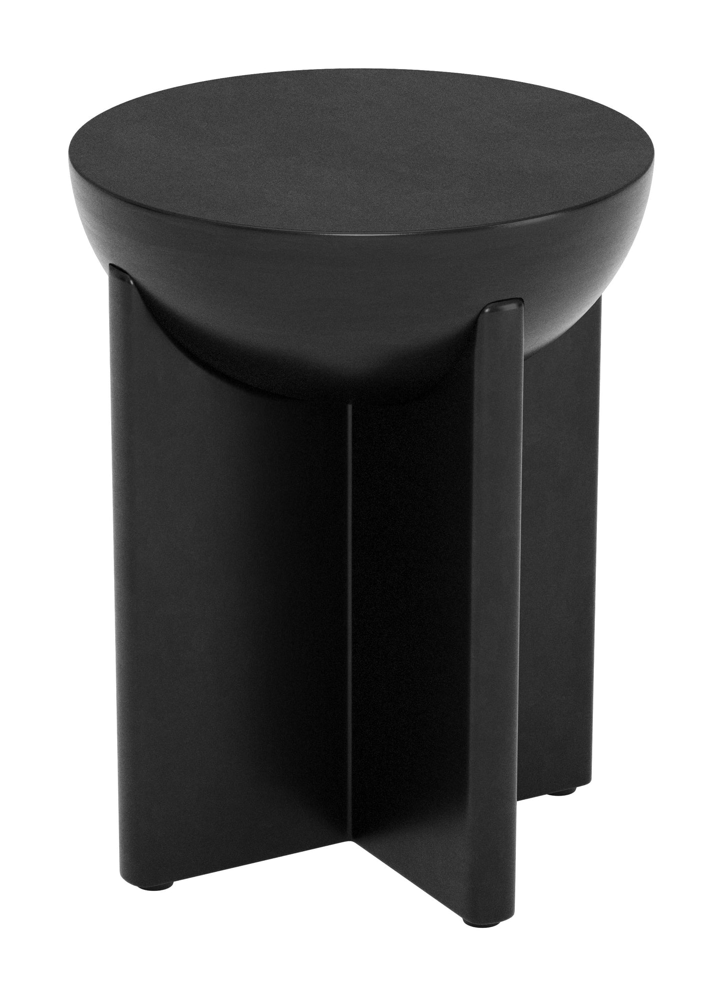 Tume Side Table Black β Sleek and Modern Black Accent for Living Room or Bedroom