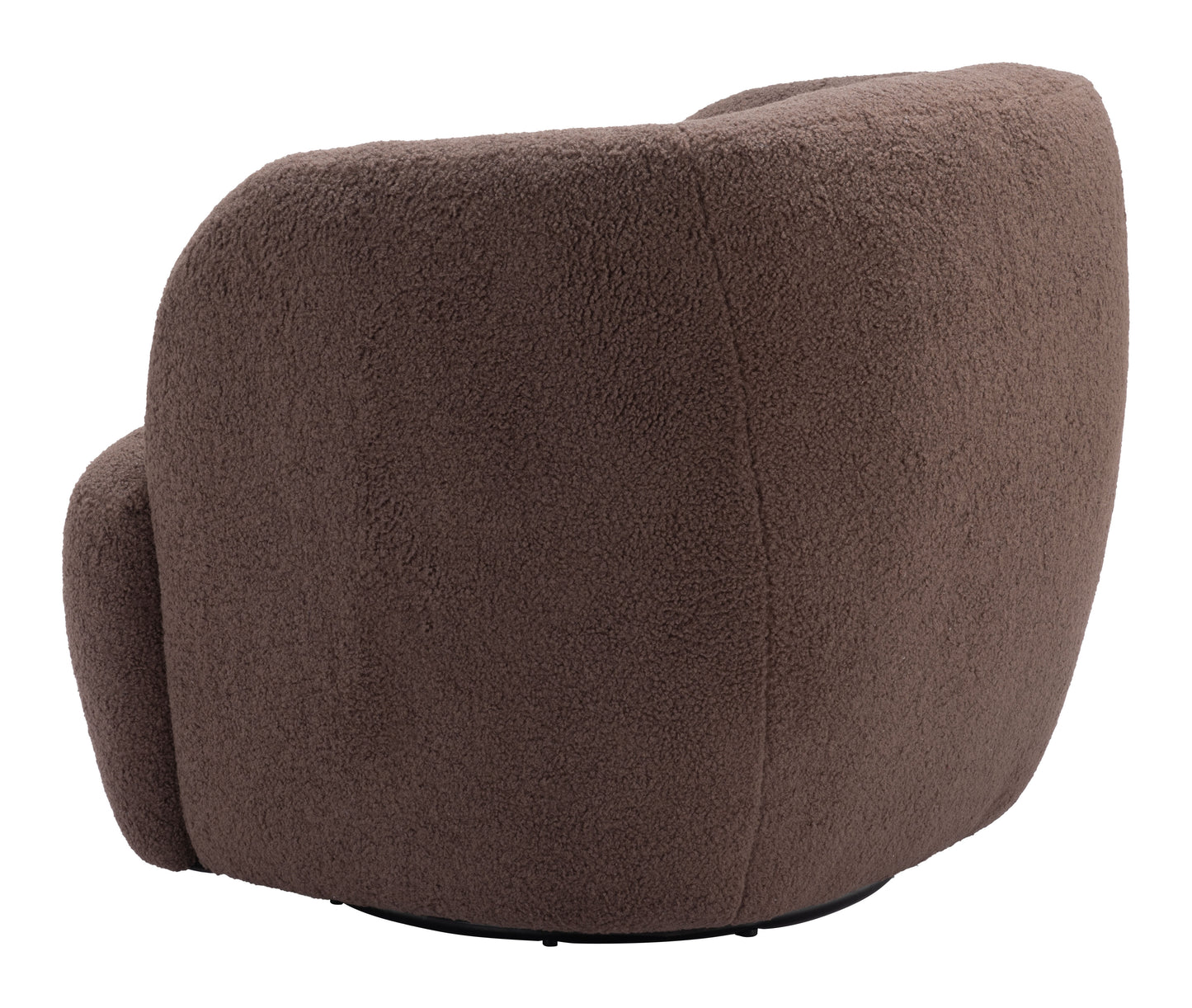 Govan Swivel Chair - Brown Stylish and Comfortable Swivel Chair for Modern Living Spaces or Offices
