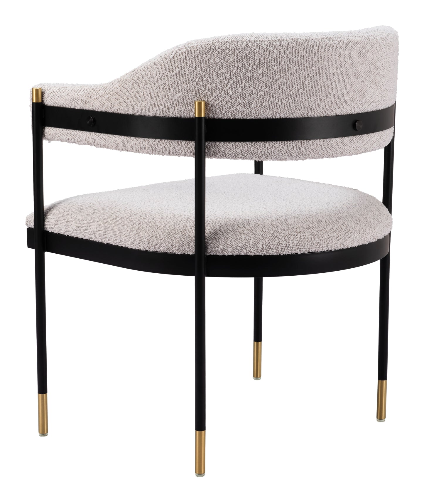 Zadar Dining Chair - Misty Gray Elegant and Comfortable Upholstered Chair for Contemporary Dining Spaces
