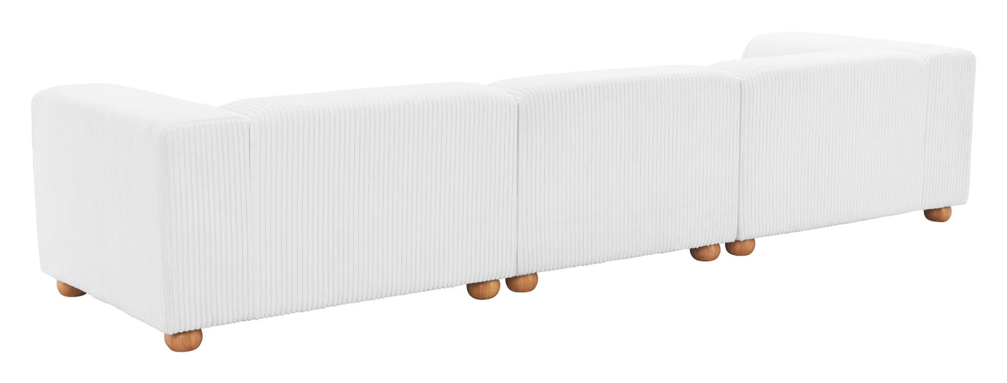 Tayte Sofa White β Stylish and Comfortable White Sofa for Contemporary Living Rooms