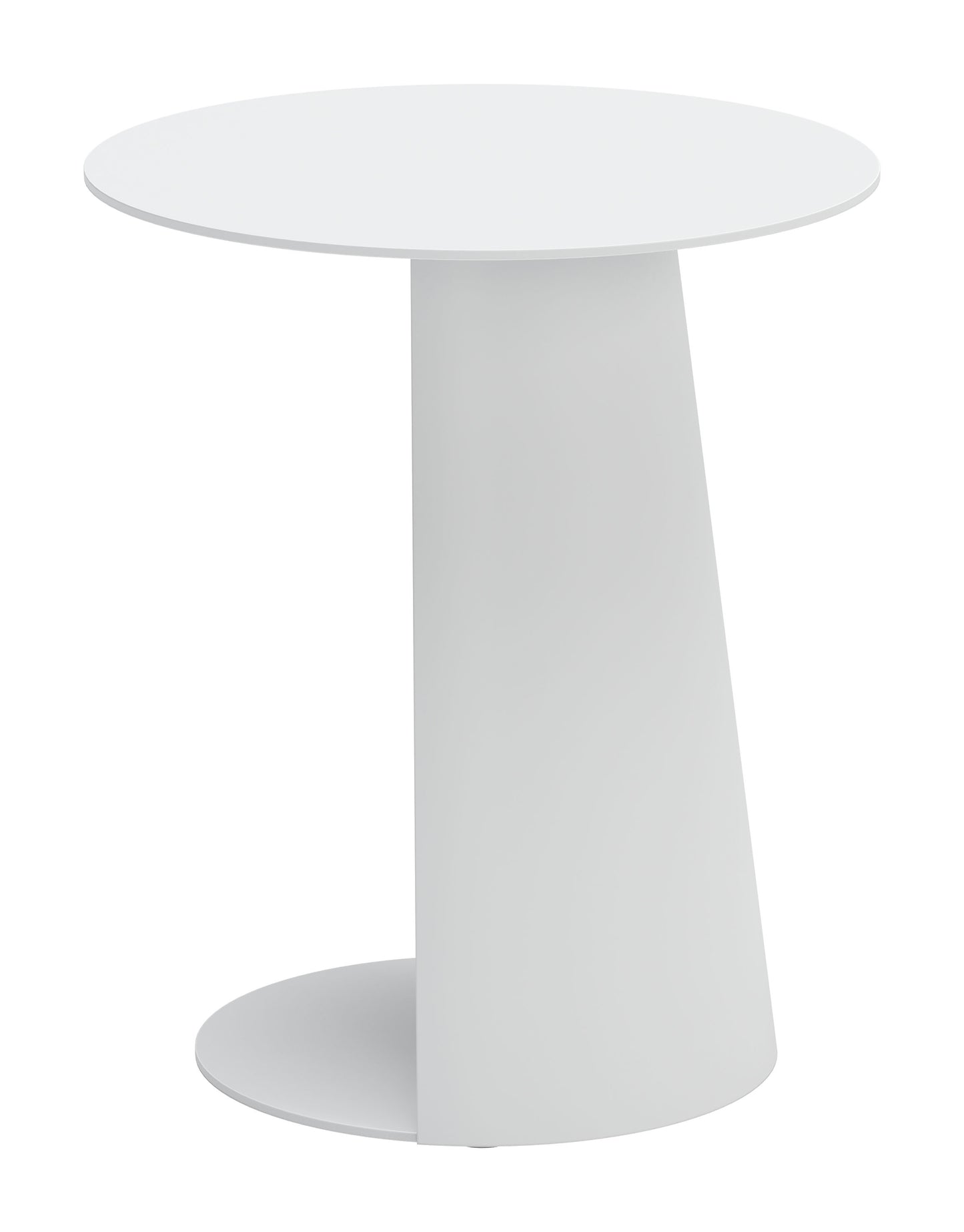 Sunny Isles Side Table White - Elegant & Chic Side Table with a Crisp White Finish for a Fresh, Modern Look