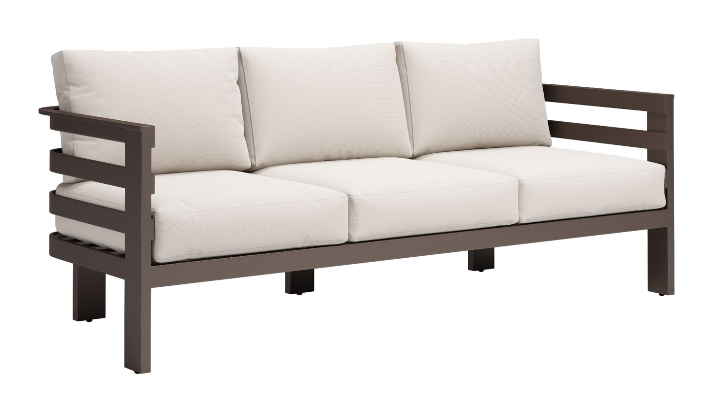 Bal Harbor Sofa White - Elegant & Comfortable White Sofa with a Sophisticated Design for a Timeless Look