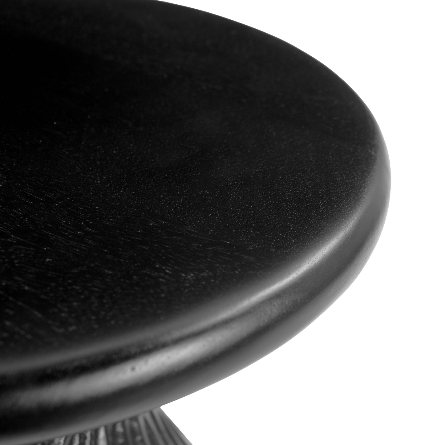 Piho Side Table Black β Elegant and Contemporary Black Accent for Living Room or Bedroom
