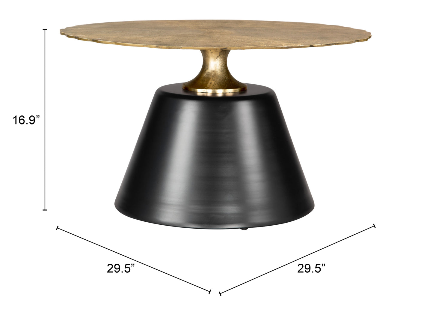 Chenai Coffee Table - Sleek Black Design for Modern Living Rooms and Stylish Interiors