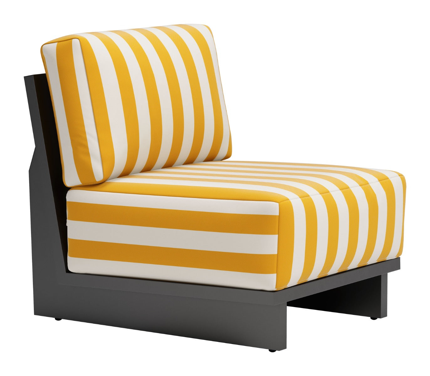 Shoreline Accent Chair Yellow - Bright & Cheerful Accent Chair with a Vibrant Yellow Upholstery for a Fresh, Bold Touch