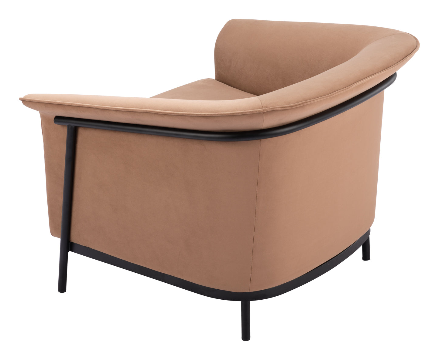 Burry Accent Chair - Tan Stylish Upholstered Chair for Modern Living Spaces