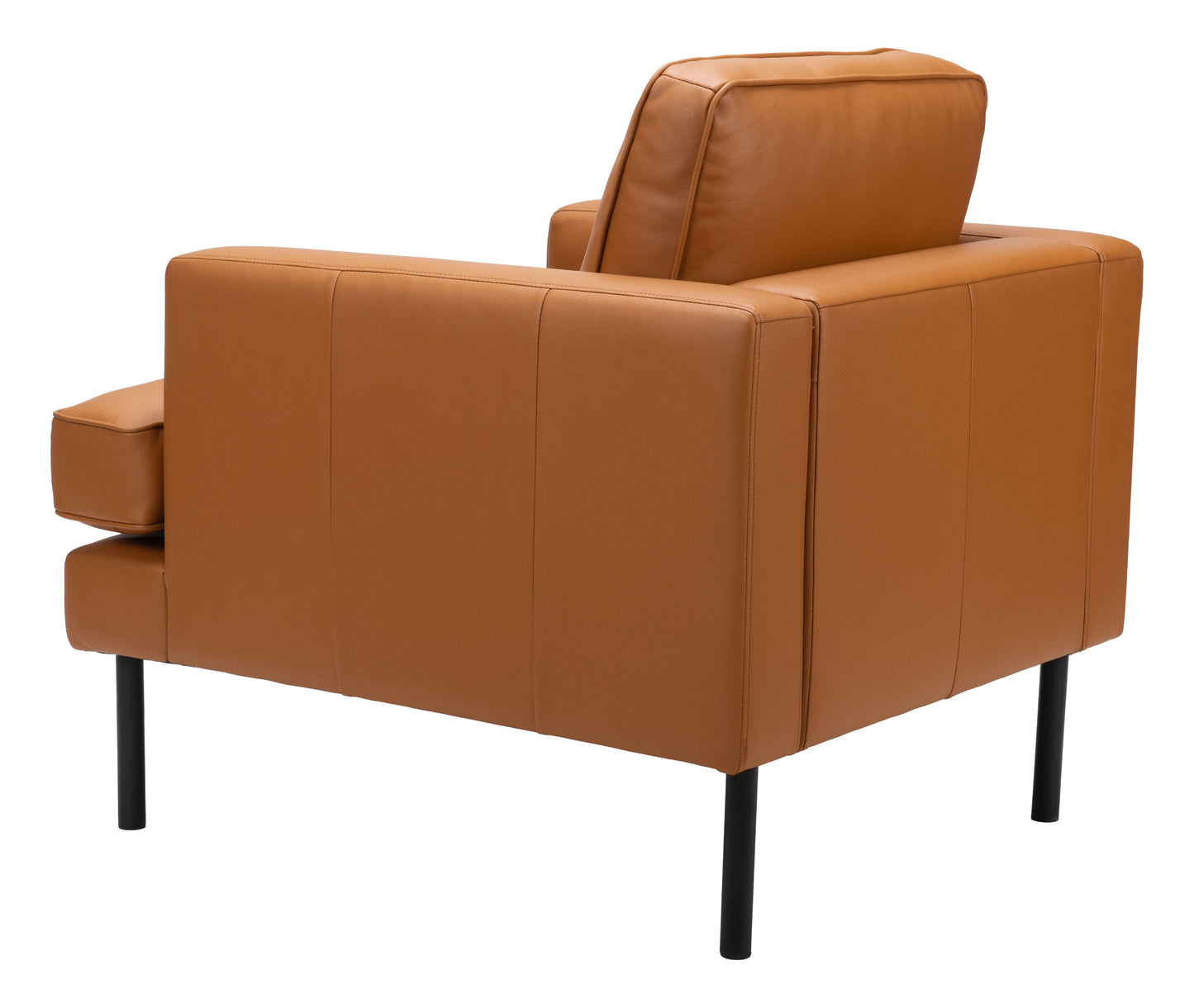 Decade Armchair - Brown Elegant and Cozy Upholstered Armchair for Modern Living Spaces