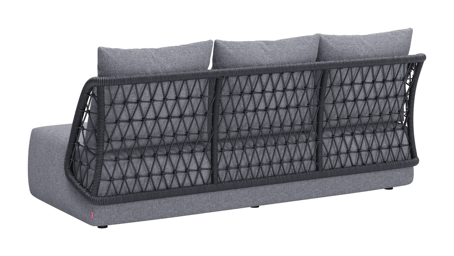 Mekan Sofa Gray - Modern & Comfortable Sofa with a Sleek Gray Upholstery for a Sophisticated, Contemporary Look