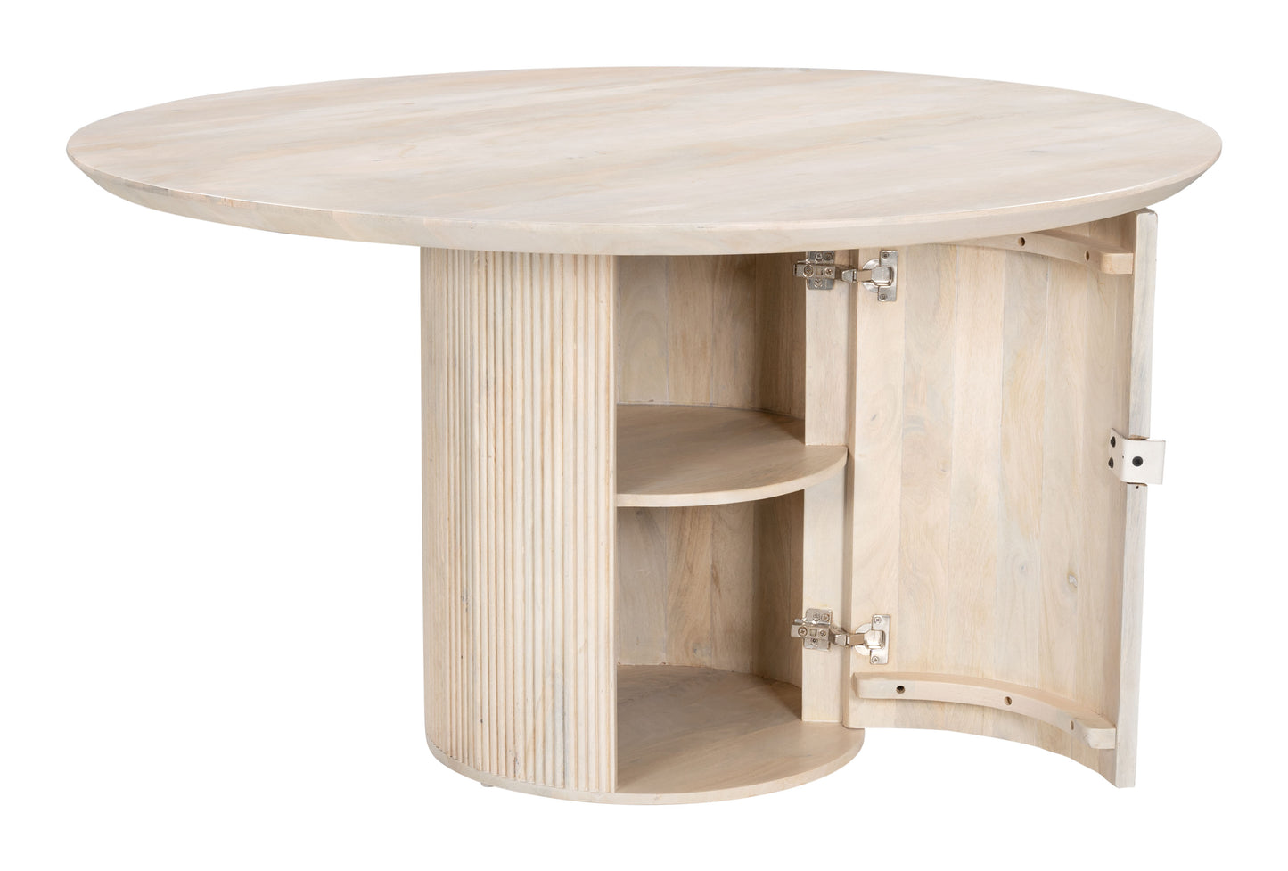 Izola Dining Table - Natural Sleek and Elegant Dining Table for Modern Dining Spaces