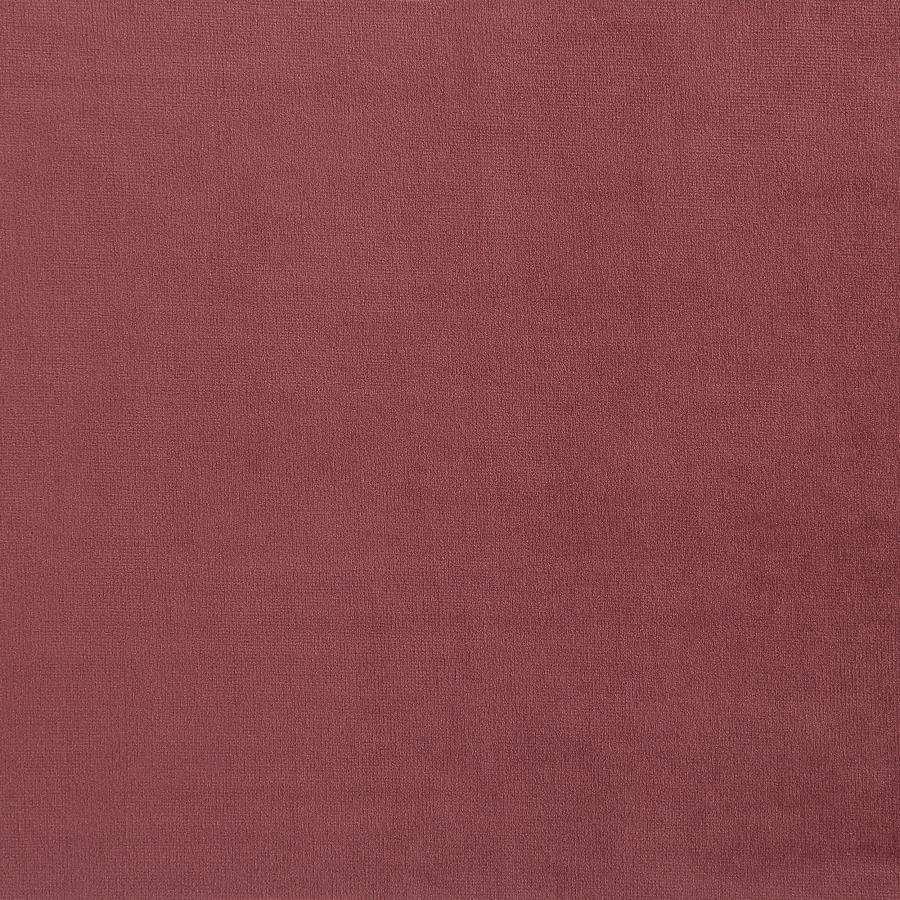 Sora Round Upholstered Ottoman Berry - Vibrant and Versatile Accent for Your Living Room or Bedroom