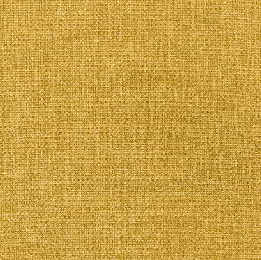 Summer Fabric Upholstered Tufted Accent Bench Mustard Yellow - Bright and Stylish Addition to Your Living Space