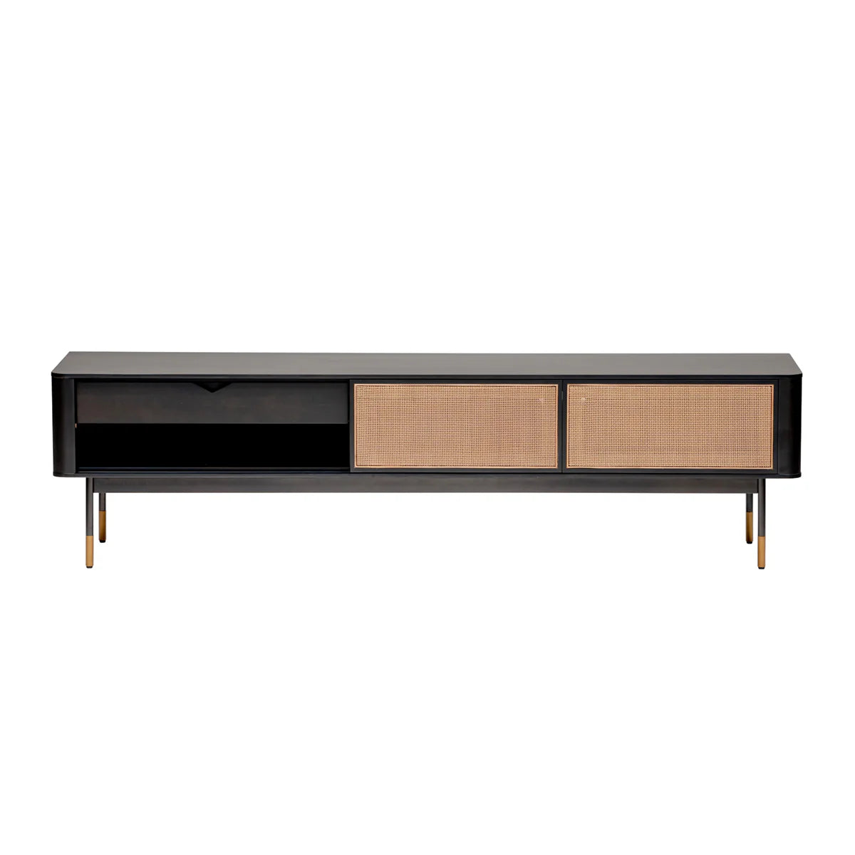 Miriam 71" Media Stand – Elegant and Practical Storage Solution
